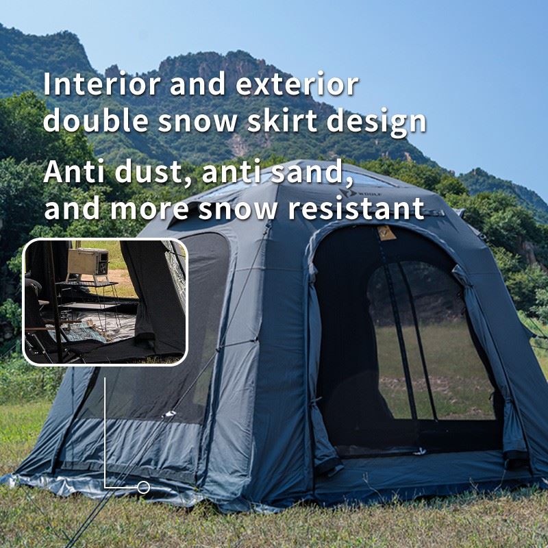 Inflatable Ball Shaped Four Season Tent factory